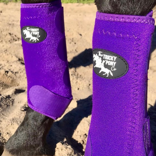 Tricky Pony Sport Boots - Purple